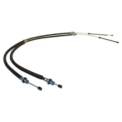 Crown Automotive Jeep Replacement Crown Automotive Jeep Replacement 4762464 Rear Parking Brake Cable Set for 1992-1996 Jeep XJ Cherokee, Left and Right