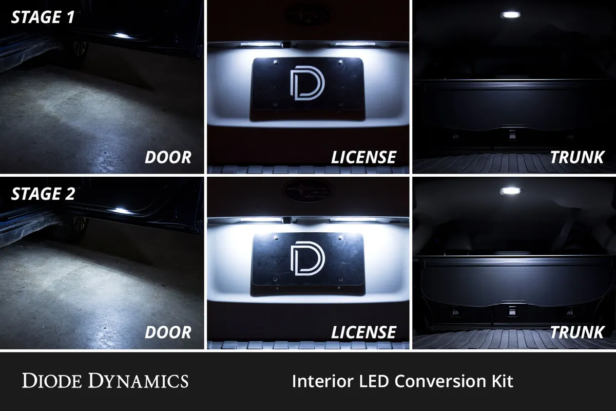 Diode Dynamics - Interior LED Kit for 2014-2018 Subaru Forester, Cool White Stage 2 product image