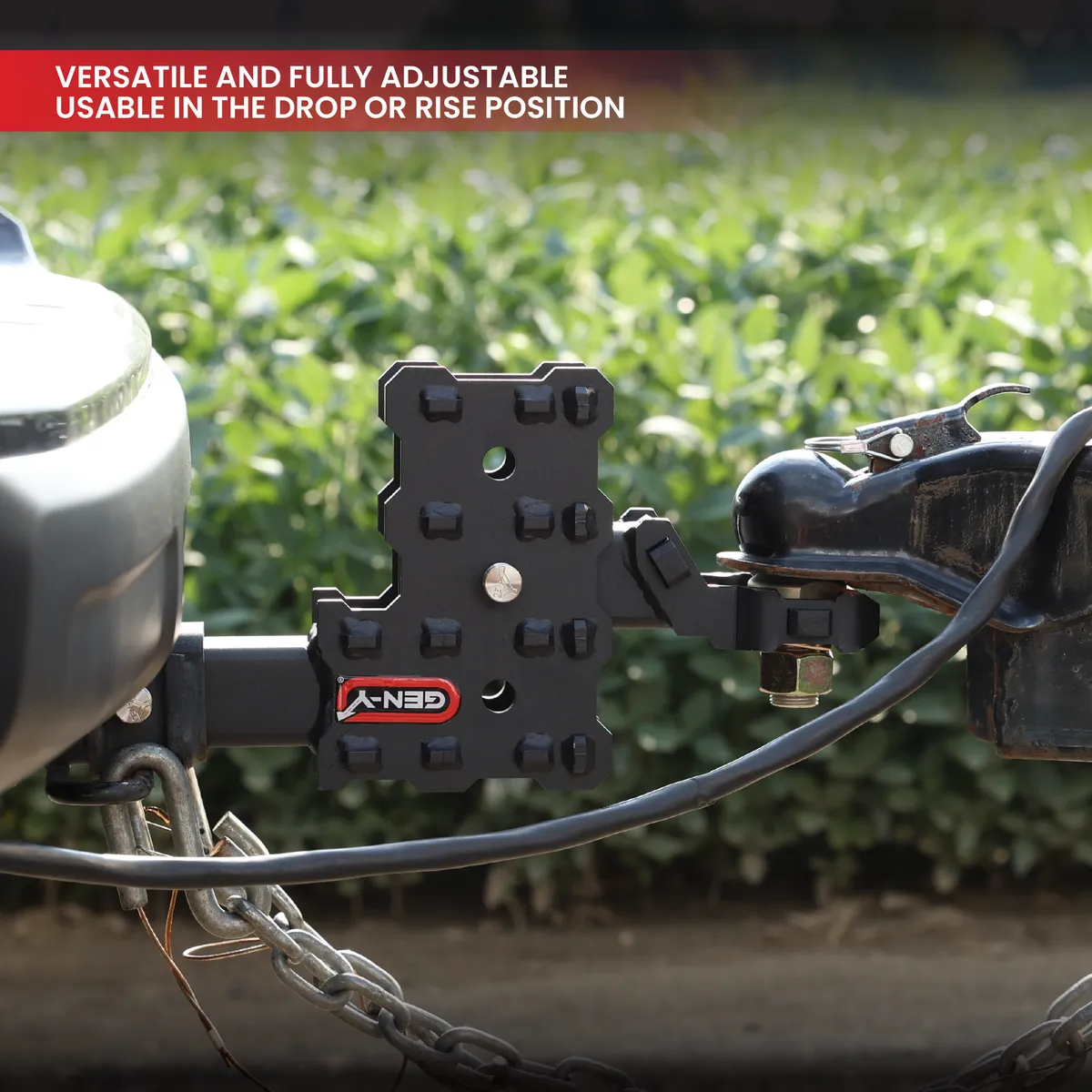 PHANTOM-X 2.5 Solid Shank 7.5 Drop 1.6K TW 16K Hitch GH-051 Versa-Ball GH-032 Pintle Lock product image