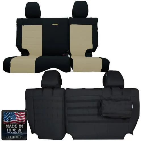Bartact Super Seat Cvr Rr 13-Up Jku Blk product image