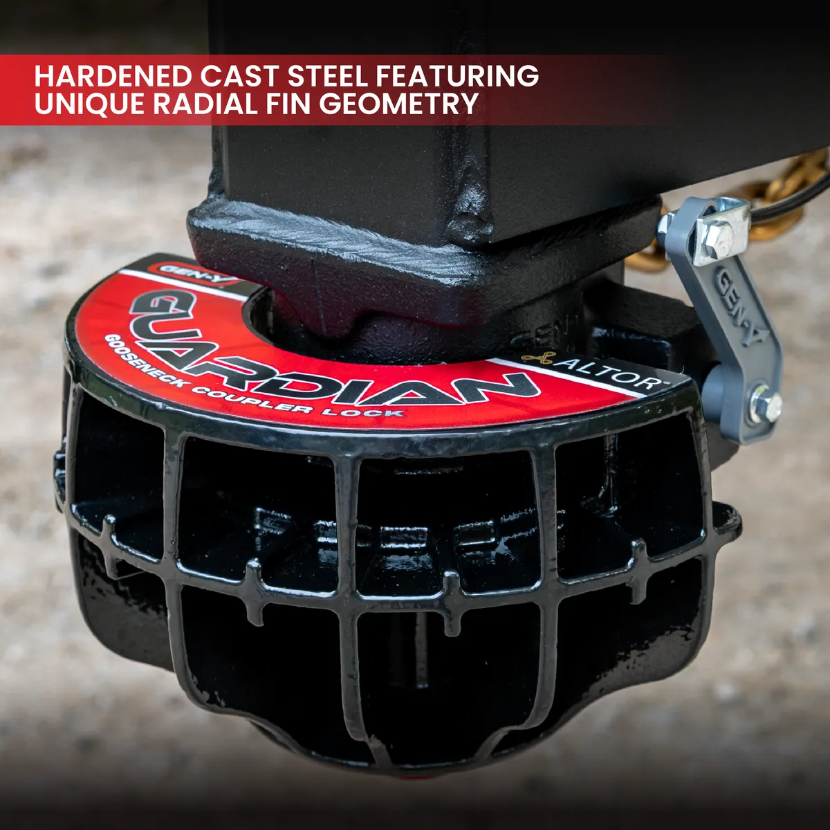 GEN-Y Hitch - Guardian Icon Trailer Coupler Lock - GH-105700 product image