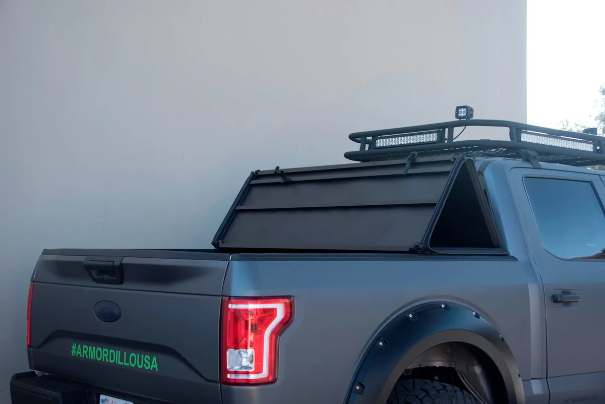 Armordillo 2020-2024 Jeep Gladiator CoveRex TF Series Folding Truck Bed Tonneau Cover (5 FT Bed) product image