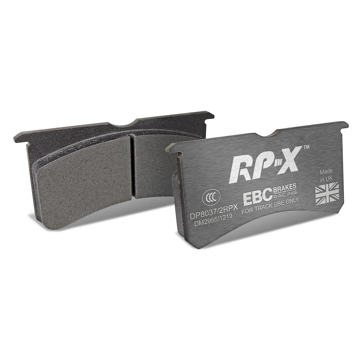 EBC RPX Race Brake Pads; Front; Fits AP Racing CP7751/Wilwood Superlite 4/6 Piston 7420; product image