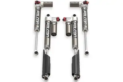 TeraFlex Teraflex Falcon SP2 3.3 Fast Adjust Piggyback Long-Travel Shock Kit - 3.5-4.5in Lift - JT Diesel