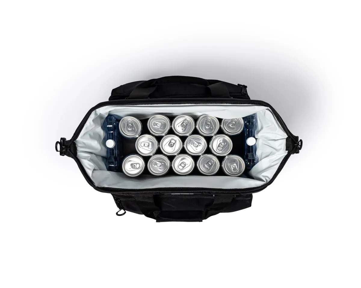24 Pack Deluxe Canvas Cooler Black product image