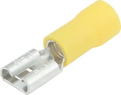 Allstar Performance Blade Terminal Female Insulated 12-10 20pk