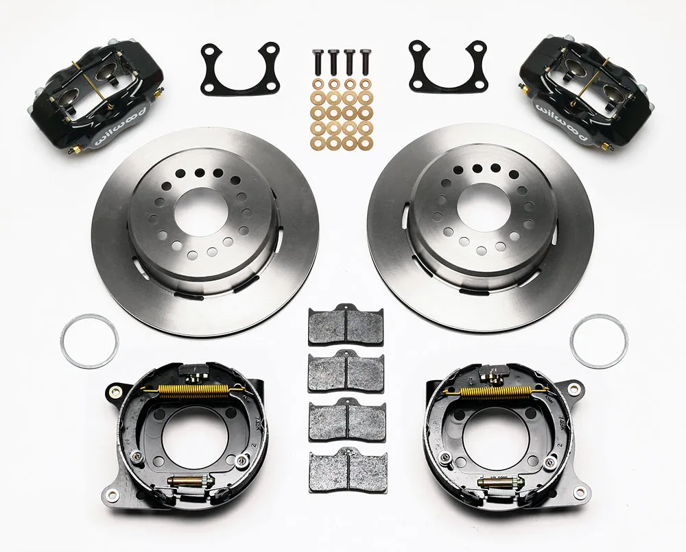 Wilwood Brakes Wilwood FDLI PS P-B Kit Drilled-Red Big Ford 2.36in Offset