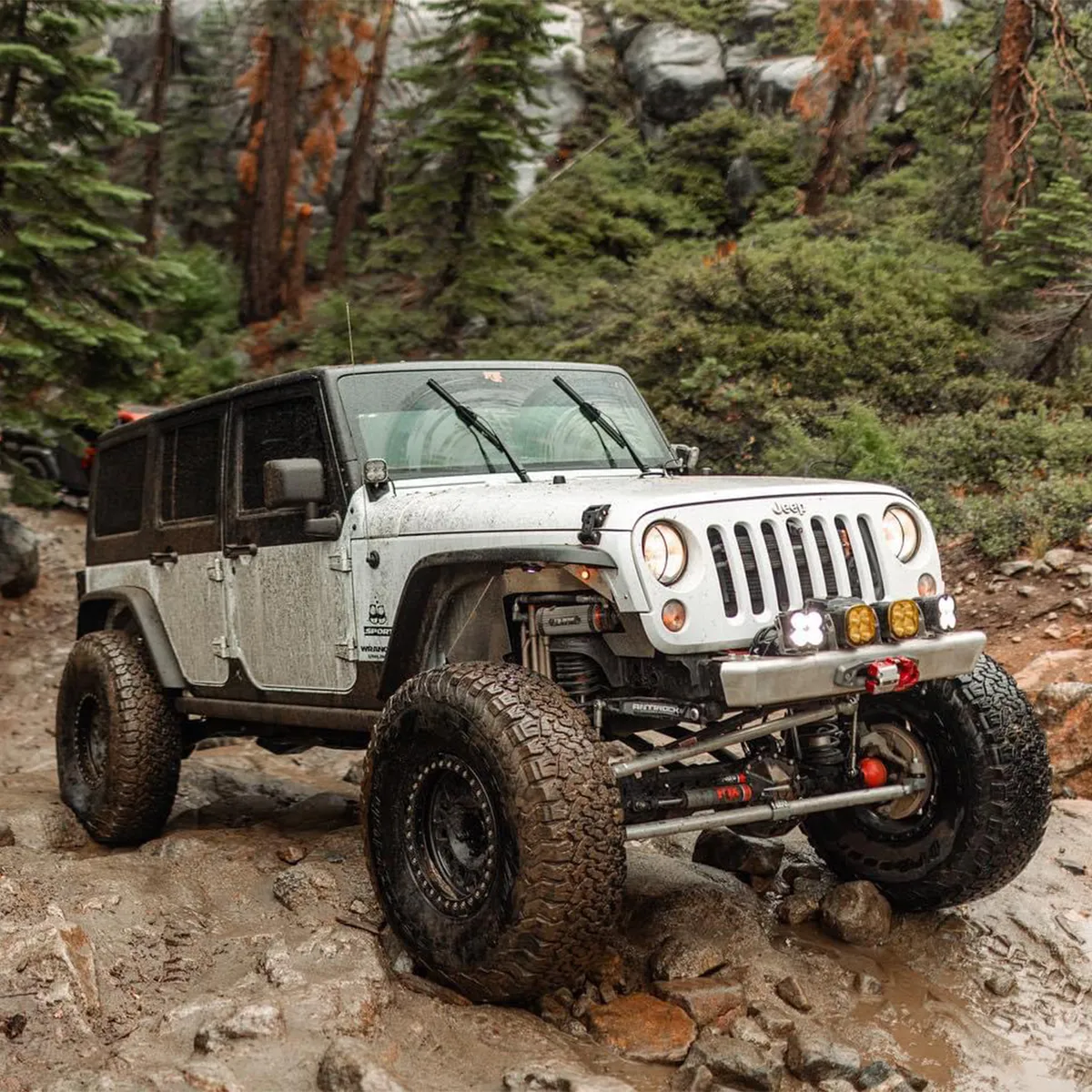 0718 Wrangler Legacy Front Bumper Witho Hoop Raw product image