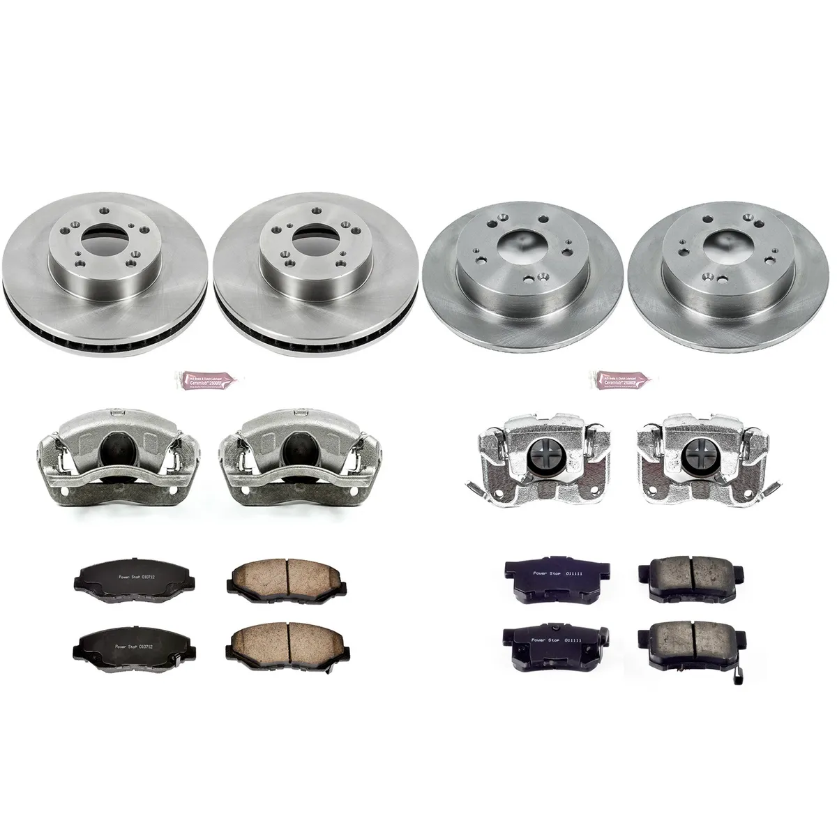 Z17 Direct Replacement Kit: Rotors; Ceramic Pads; Calipers product image