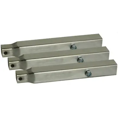 Ultra Fab Products 8in Tripod Leg Extensions Aluminum 3/Pack