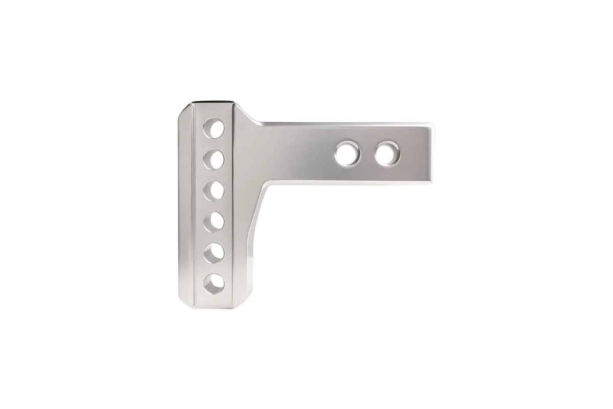 2.0" Aluminum Medium Duty Hitch 2" Drop/Rise w/ Stainless Steel Dual Ball product image