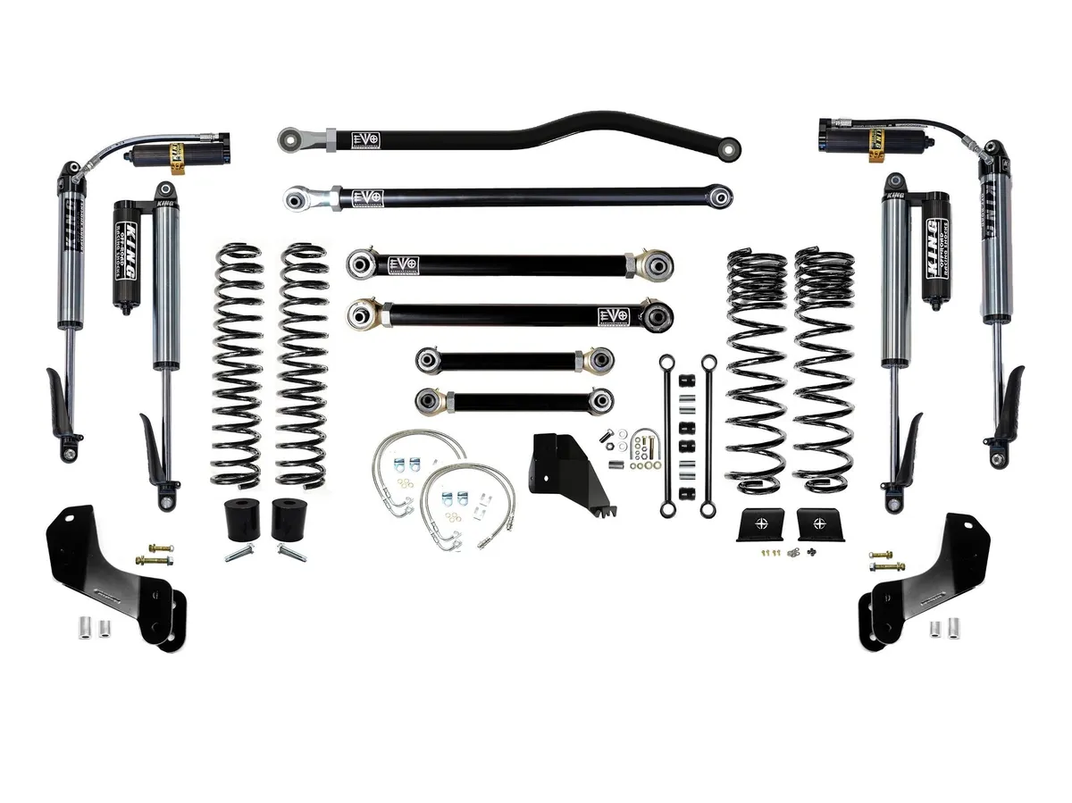 Evo Manufacturing Enforcer Overland 4.5in Lift Stage 4 Plus w/EVO Spec 2.5 King Shocks - JT product image