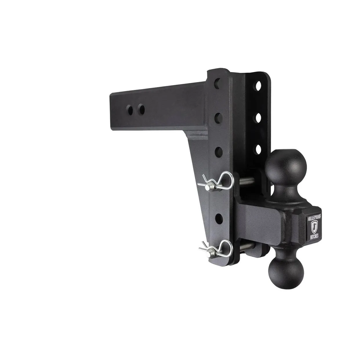 3.0" Heavy Duty 6″ Drop/Rise Hitch - 2" & 2-5/16" Dual Ball (No Additional Cost) product image