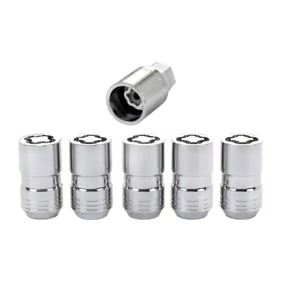 McGard 5lock Wheel Lock Set M14x1.5 Nut Cone Seat Dual 21mm & 22mm Hex 1.639 in Oal