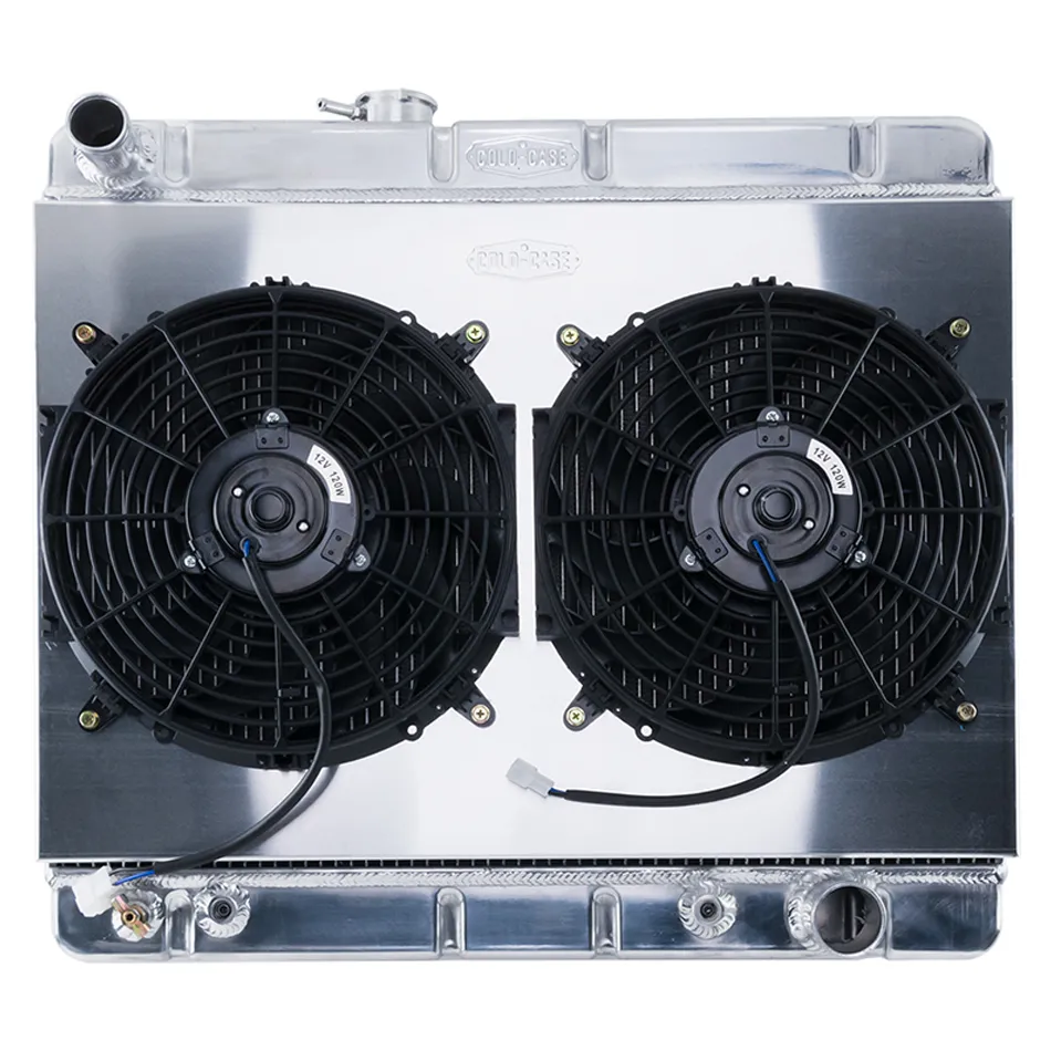 COLD-CASE Radiators 64-67 GTO W/O AC HO/SD 1.25 Inch Radiator KIT Automatic Transmission Cold Case Radiators