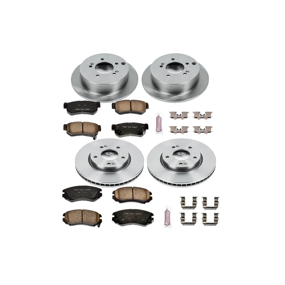 Autospecialty Brake Kit fr 2005-2009 Hyundai Tucson 2005-2010 Kia Sportage product image