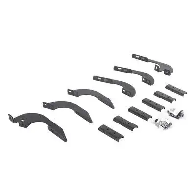Go Rhino go Rhino - 6944295 - Rb10/Rb20 Running Boards - Mounting Brackets Only - Textured Black