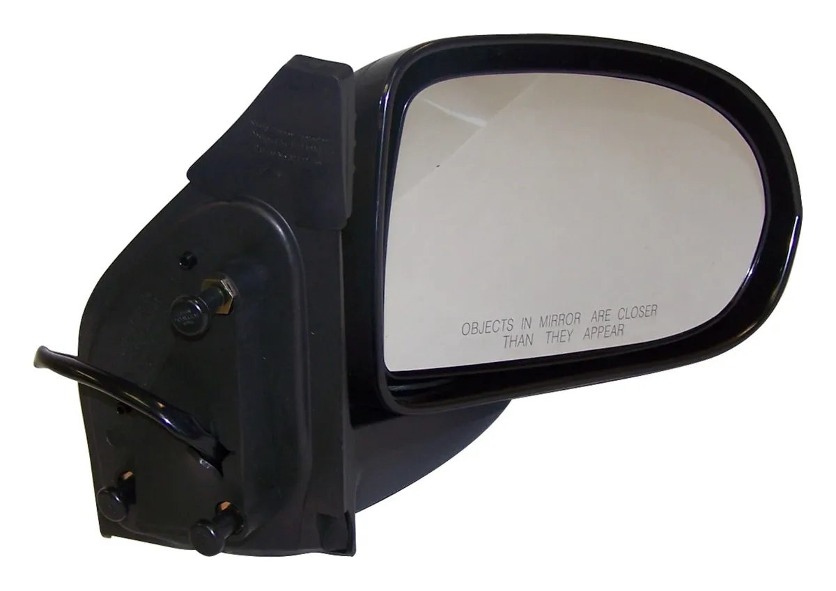 Crown Automotive Jeep Replacement 5115042AG Right Power, Manual Folding Mirror for 2007-2010 Jeep MK Compass, Textured Black product image
