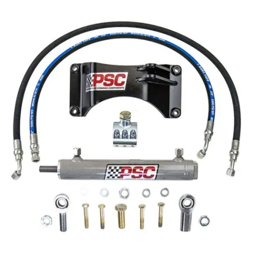 PSC Cylinder Assist Kit with weld-on tabs and 8.0 stroke cylinder. Fits Dana 60 SD take off axles. product image