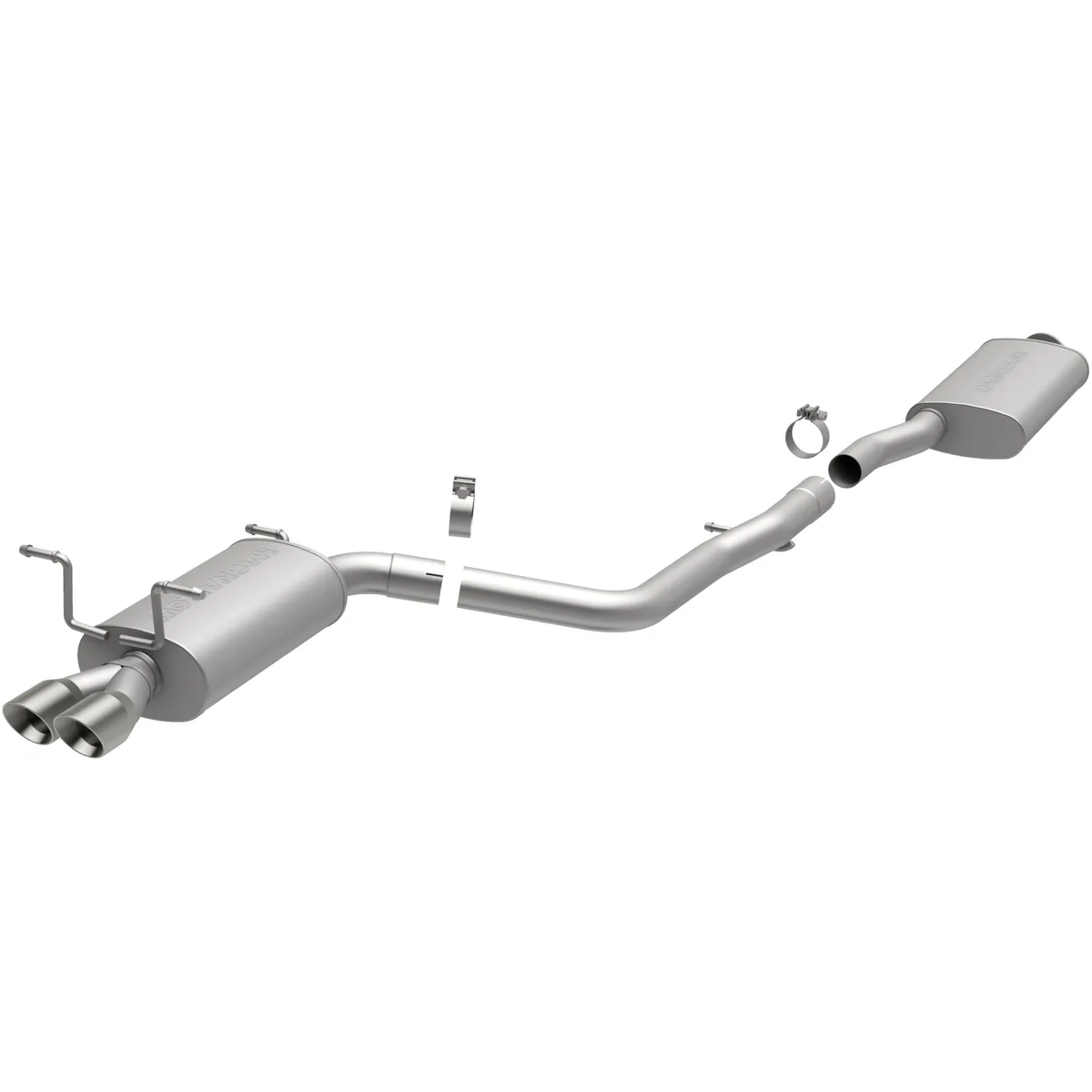 MagnaFlow Exhaust Products MagnaFlow 2003-2006 INFINITI G35 3.5L Street Series Cat-Back Performance Exhaust System 16861