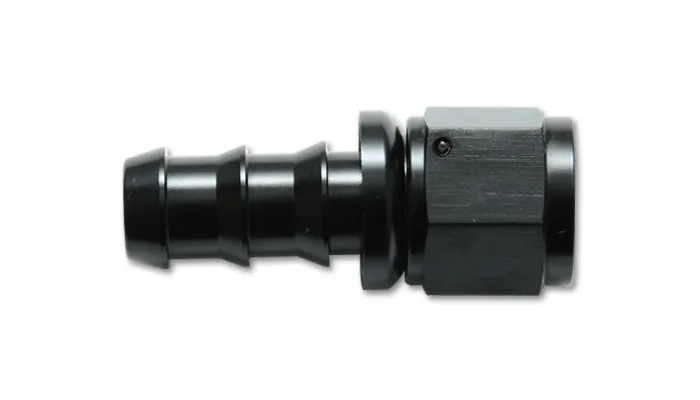 Vibrant Performance Vibrant Performance - 22006 - Straight Push-On Hose End Fitting; Size: -6 AN