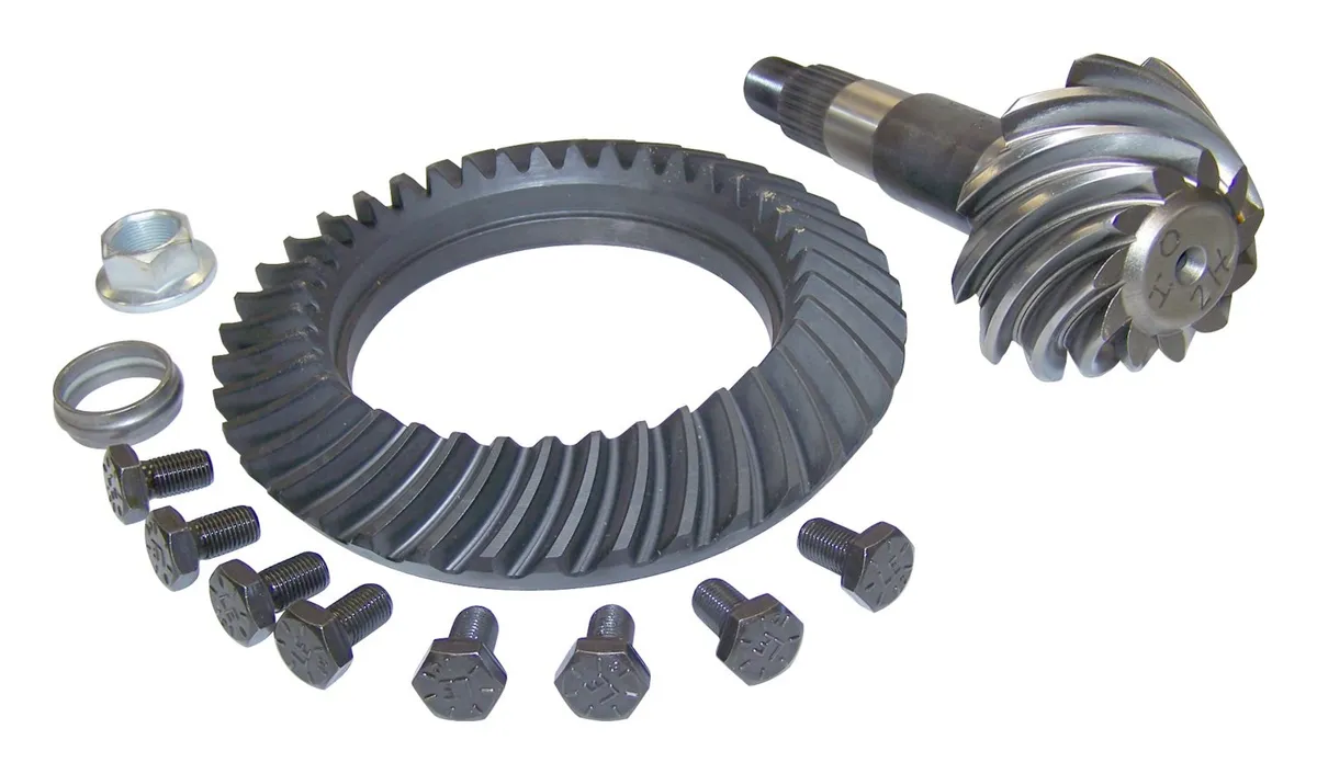 Crown Automotive Jeep Replacement 5012828AC Ring & Pinion Kit for Select 99-06 Jeep TJ, WJ, XJ Models w/ D35 Rear Axle, 3.55 product image