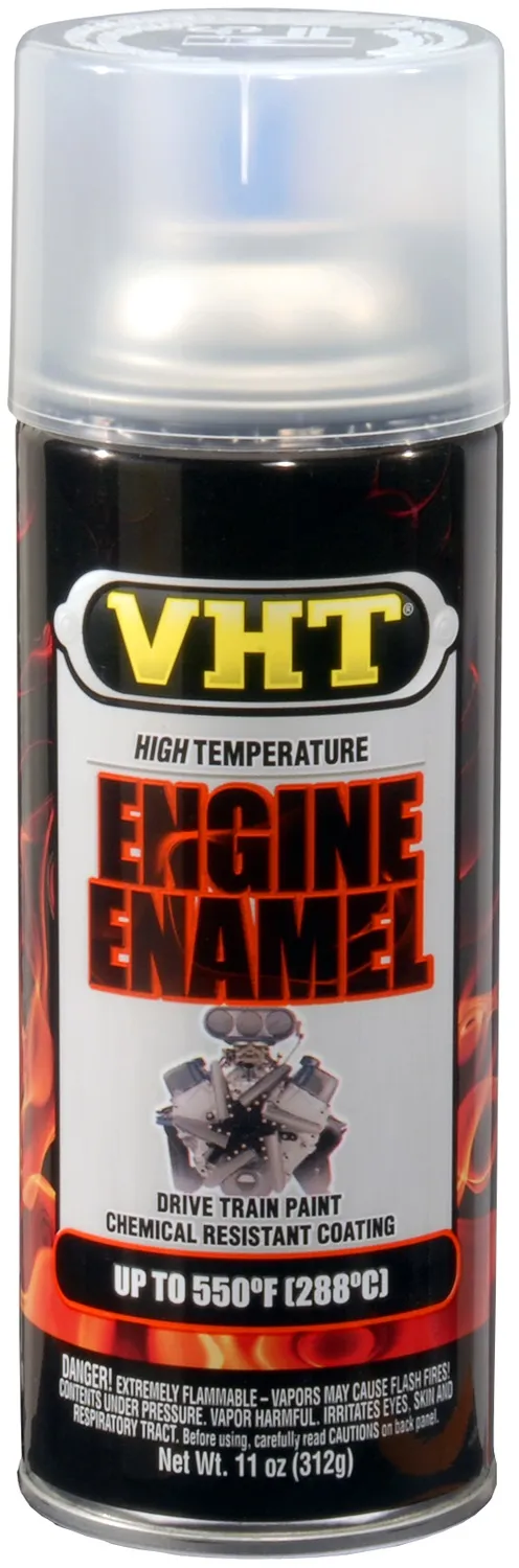 High Temperature Engine Enamel; Gloss Clear; 11 Oz. Aerosol product image