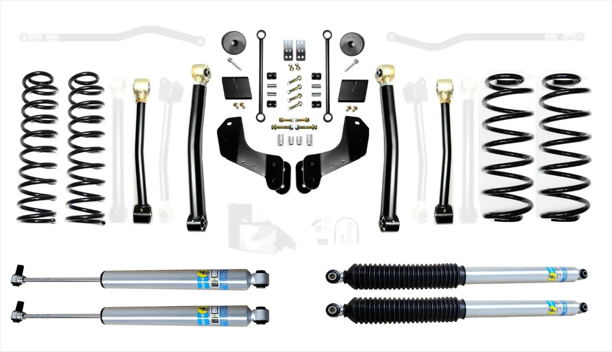 EVO Manufacturing Pricing Only Order by Componentsjeep Wrangler JL 2.5in Diesel Enforcer Overland Lift Stage 3 With Bilstein Shocks