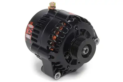 Power Master XS Volt™ Hi Amp Alternator; GM; 165 Amp; 6 Groove Pulley; Black Finish;