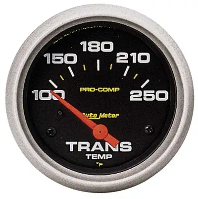 AutoMeter 2-5/8 In. Transmission Temperature, 100-250 Fahrenheit, Pro-Comp