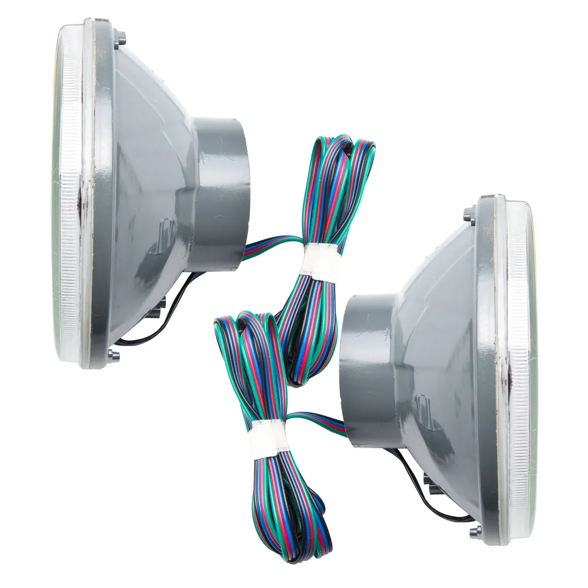 ORACLE Lighting 1997-2006 Jeep Wrangler TJ Pre-Assembled LED Halo Headlights product image