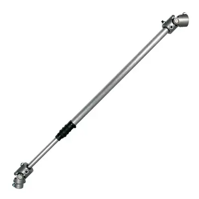 Borgeson Borgeson - Steering Shaft - P/N: 000926 - 1987-1995 Jeep Wrangler heavy duty telescopic steel steering shaft. Connects from factory column to steering box. For Jeeps with power steering.
