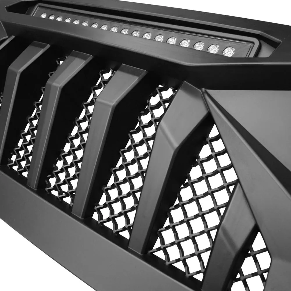 Demon Grille W/ LED Off-Road Lights For 18+ Wrangler JL & Gladiator JT W/O TrailCam product image
