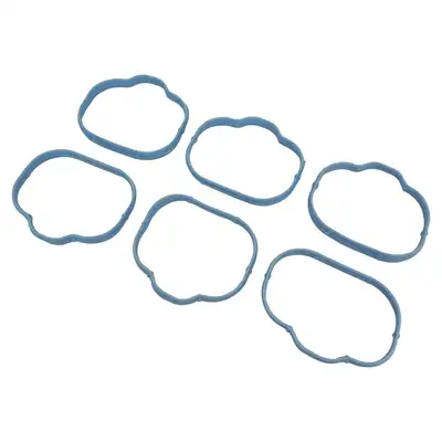 Crown Automotive Jeep Replacement Intake Manifold Gasket Set; Silicone; Blue; Use Existing Hardware; Lower;
