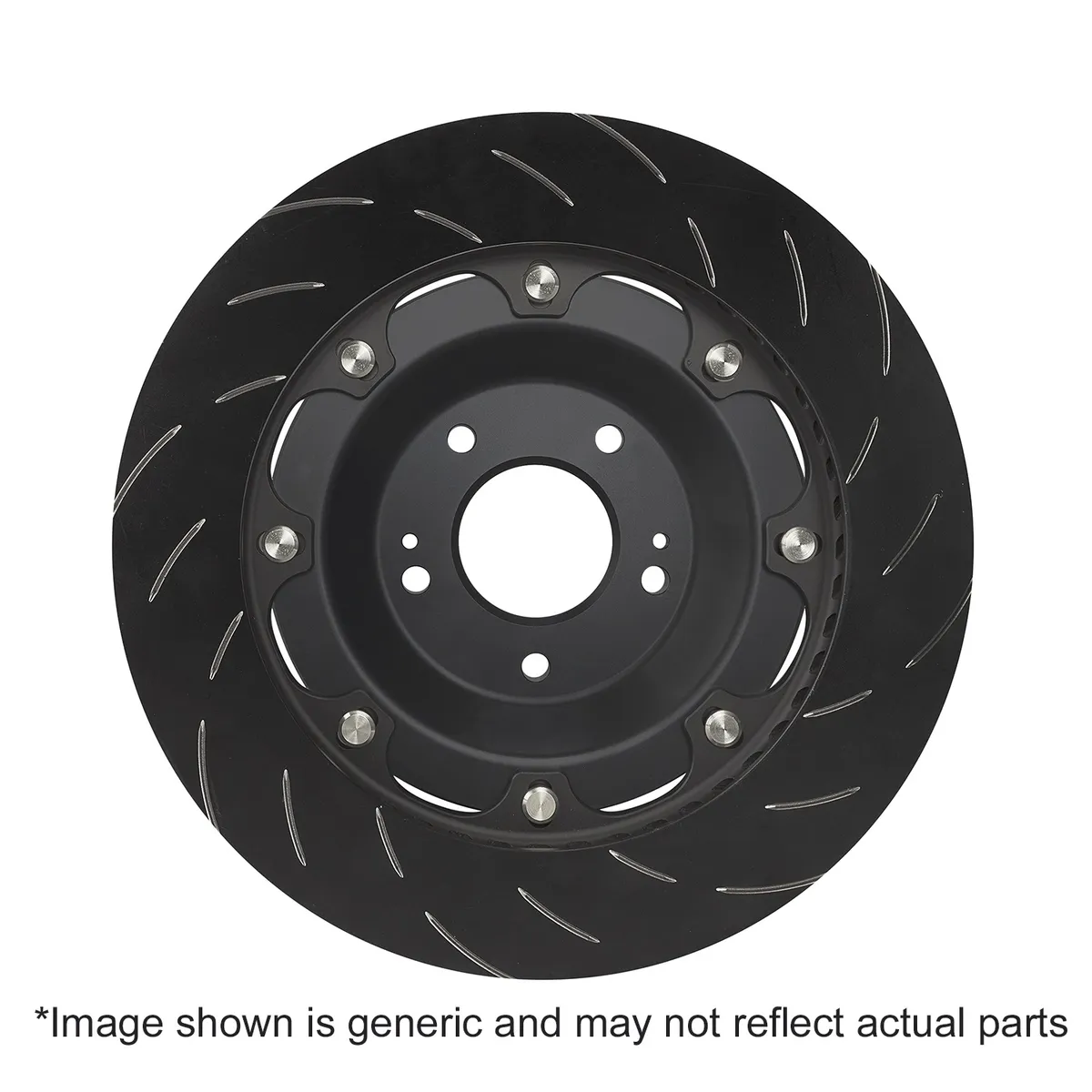 EBC BBK Replacement Disc Hardware Pack; Front; Swept Grooved; 2 Piece; product image