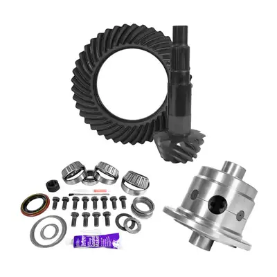 Yukon Gear and Axle 11.25 Inch Dana 80 3.54 Rear Ring & Pinion, Install Kit, 35 Spline Posi, 4.125 Inch Brg USA Standard