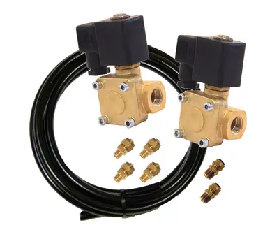 Kleinn Automotive Accessories Ultra BlastMaster™ Valve Upgrade Kit; For Use With Horns PN[HK9 / HK9 Slimline And 730]; Includes 2 Solenoid Valves PN[VX6003]/ 1/2 in. High Pressure Air Line;