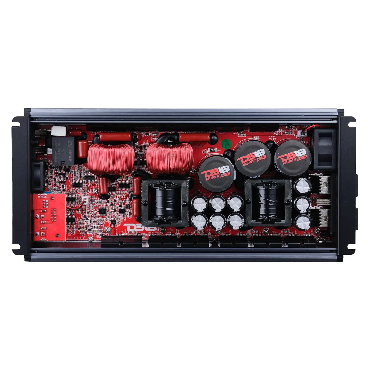 1-Channel | Class D | Full-Range Monoblock | 5000 Watts RMS @ 1Î© | DPIV1/0 Terminals Included | Titanium product image