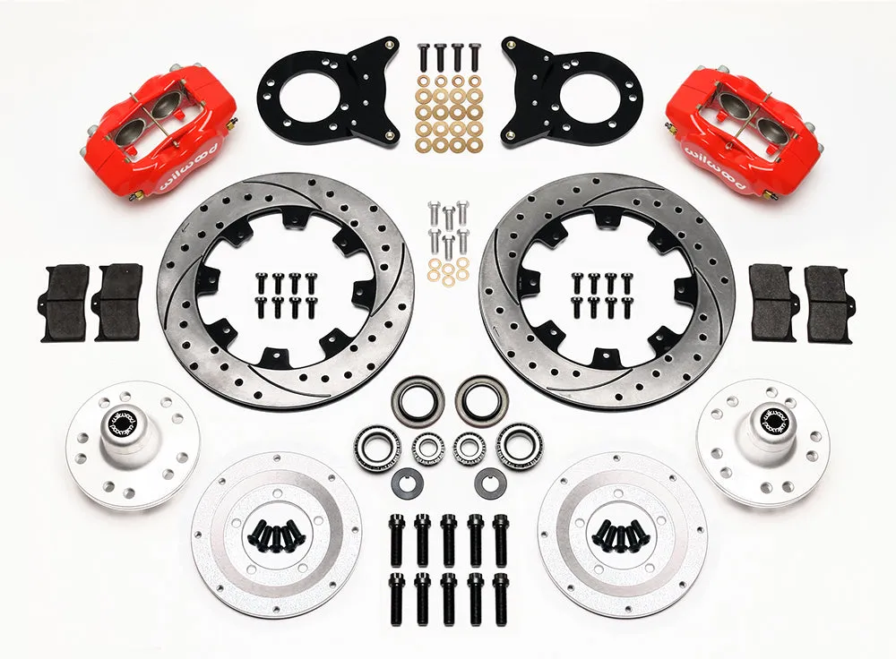 1970 - 1974 Ford, Mercury Forged Dynalite Big Brake Front Brake Kit (Hub) - 140-11074 product image