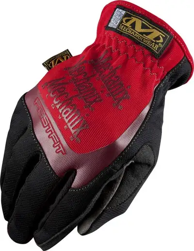 Mechanix Wear Fast Fit Gloves Red Med
