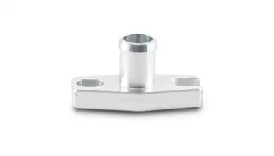 Vibrant Performance Oil Drain Flange; 0.625 in. Port Type; 1.5 To 1.75 in. Bolt Hole Center To Center; For GT15/GT35 Turbos; Male Neck;
