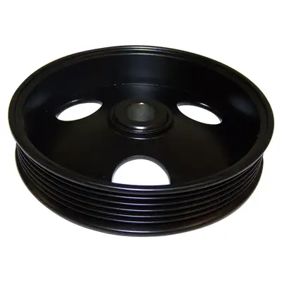 Crown Automotive Jeep Replacement 1992-1995 Cherokee XJ w/ 2.5L engine; Diameter: 5.25-135mm; 6 Grooves 1987-1995 Cherokee XJ w/ 4.0L engine; Diameter: 5.25-135mm; 6 Grooves 1987-1992 Comanche MJ w/ 4.0L engine; Diameter: 5.25-135mm; 6 Grooves 1993-1993 Grand Cherokee ZJ w/ 4.0L engine
