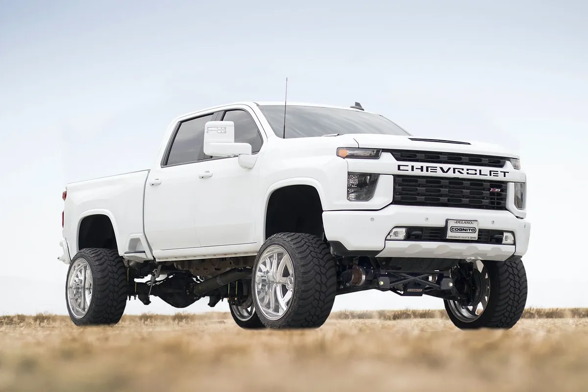 7 Inch Performance Lift Kit with Fox PSRR 2.0 Shocks For 20-21 Silverado Sierra 2500 3500 2WD 4WD Cognito Motorsports Truck product image