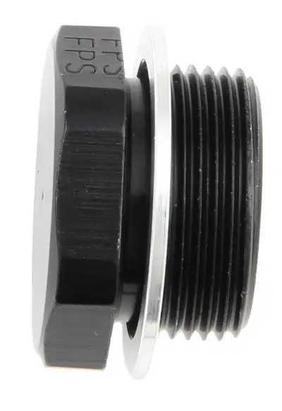 Fragola Performance Systems Inlet Plug 7/8-20 Blank Black