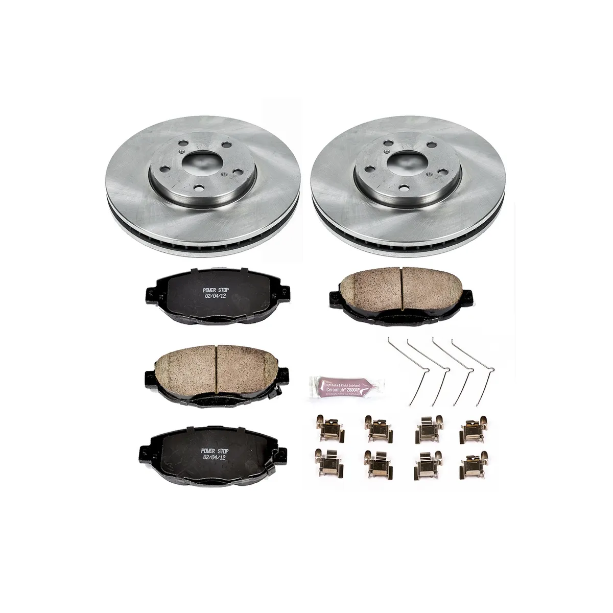 Autospecialty Brake Kit Front 1999-2000 Lexus Sc300 1992-2000 Lexus Sc400 product image