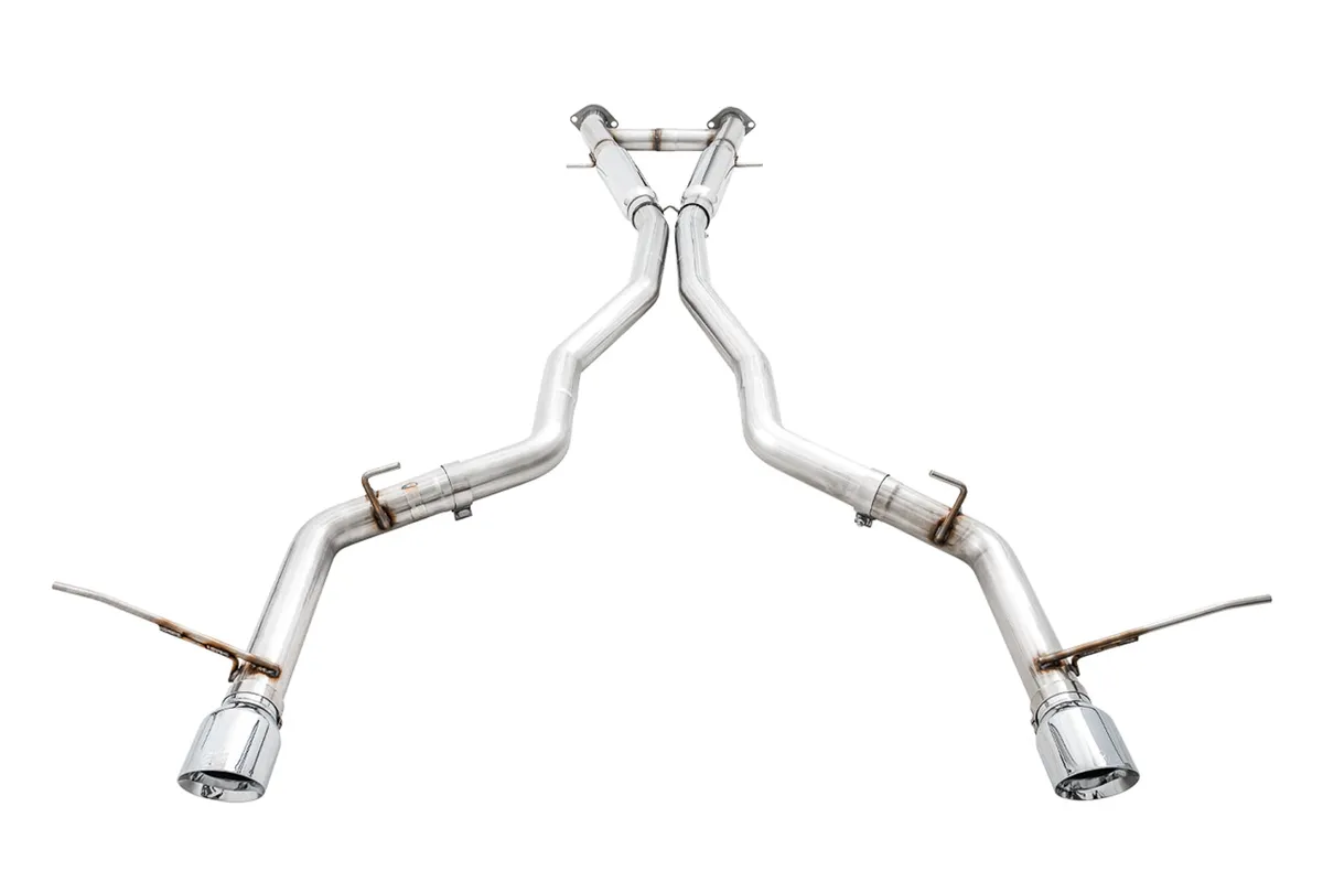 AWE Touring Edition Exhaust for Jeep Grand Cherokee SRT - Chrome Silver Tips product image