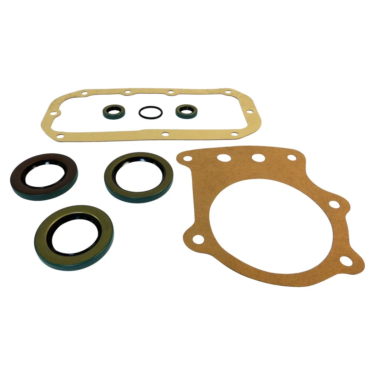 Crown Automotive Jeep Replacement Transfer Case Gasket And Seal Kit; Incl. Input Seal/Shift Rod Seals/Intermediate Shaft O-Ring/Front Output Shaft Cover Gasket/Output Seals;