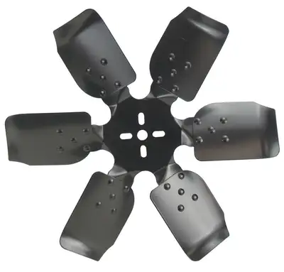 Derale 17 Standard Rotation Rigid Race Fan, Steel Blade