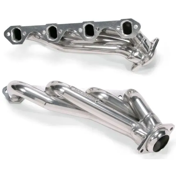 Ford Mustang 5.0L 1-5/8 Shorty Exhaust Headers Polished Silver Ceramic 86-93 product image
