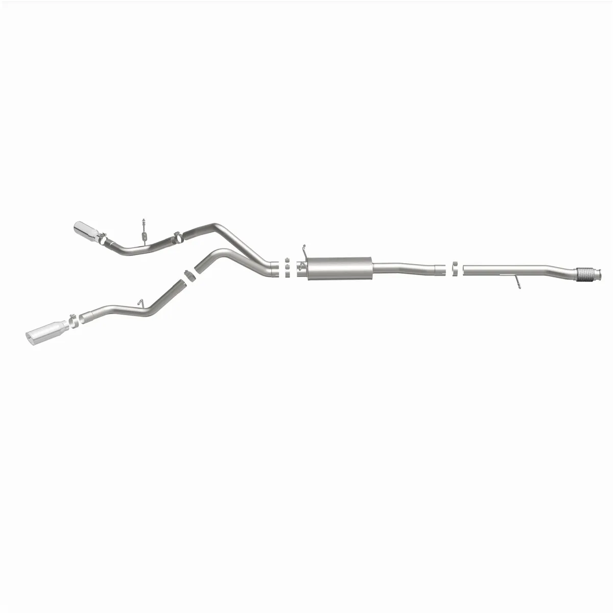 1419 Silverado/Sierra 1500 Double/Crew Cab 5.3l Street Series Catback Exhaust product image